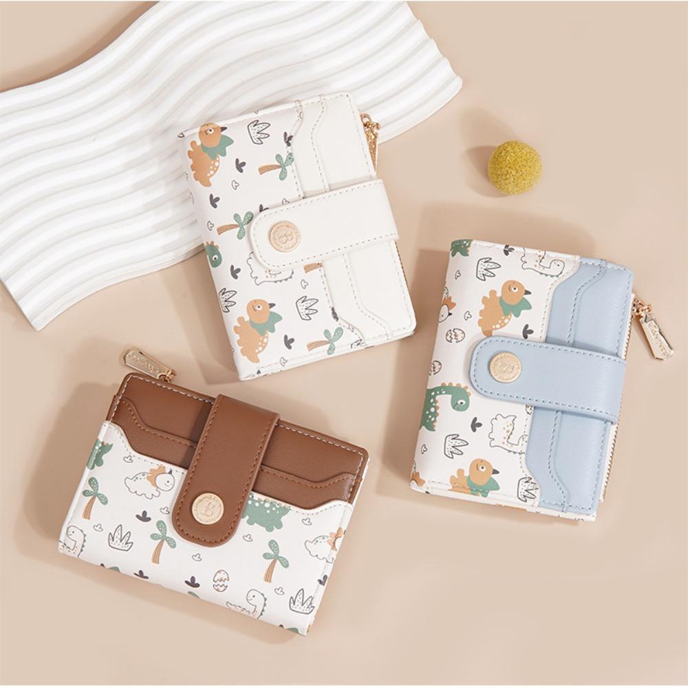 Soft Woman Clutch Wallet Causal Cartoon Card Holder Korean Style Short Card Bag Travel синій
Soft Woman Clutch Wallet Causal Cartoon Card Holder Korean Style Short Card Bag Travel синій
