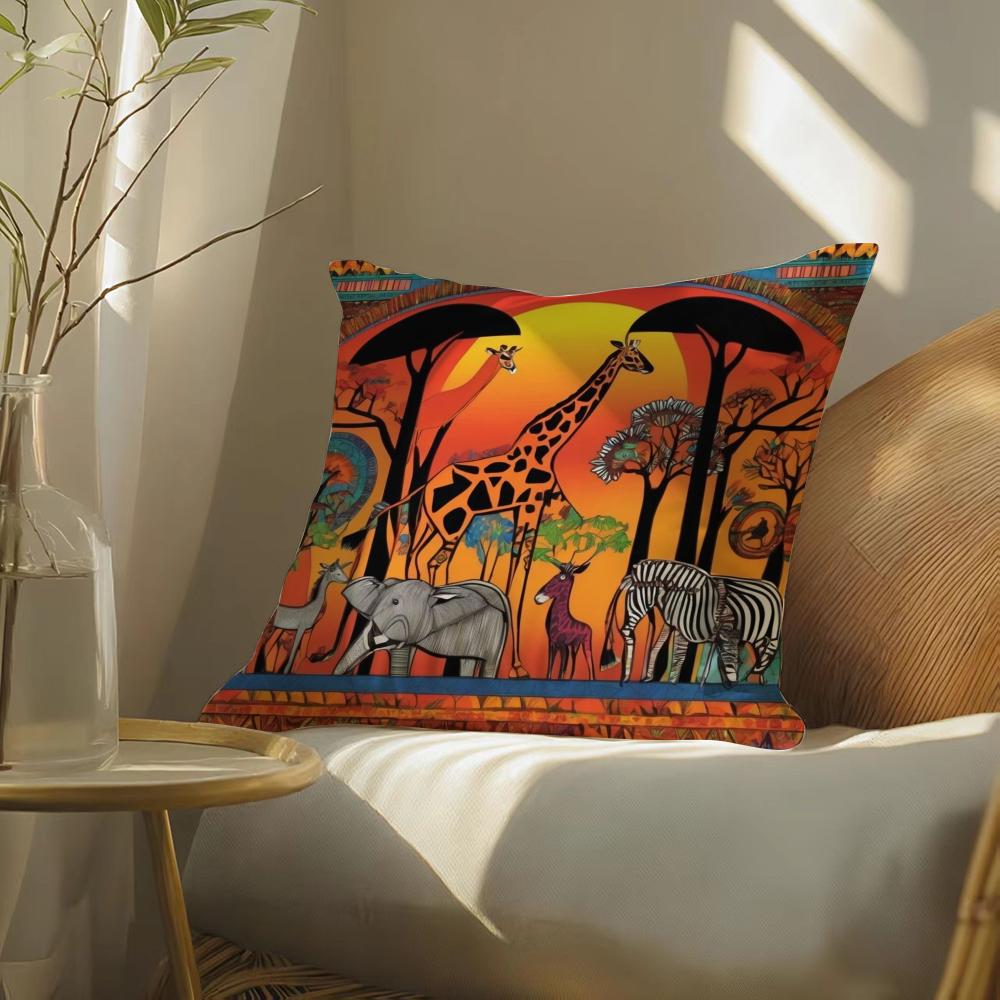 Abstract Painting African Living Pillow Case Silky Elegant Comfort Sofa Bed Invisible Zipper 30cmx30cm
Abstract Painting African Living Pillow Case Silky Elegant Comfort Sofa Bed Invisible Zipper 30cmx30cm