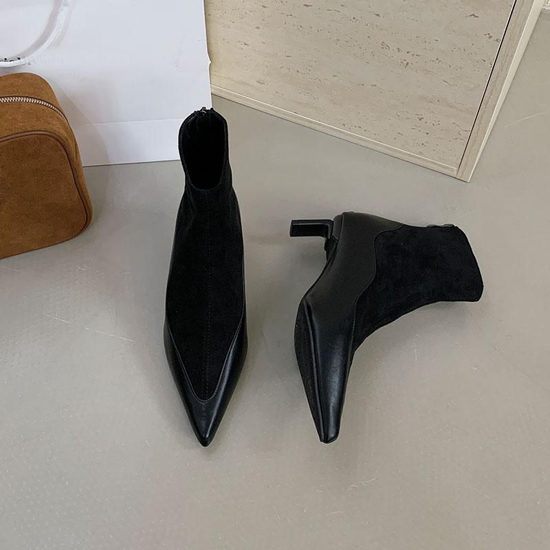 Fashion Fashion Pointed Toe Ladies Ankle Boots Shoes With Square Heels Women Short Boots Shoes Female Zippers Footwear Pumps 35 чёрный
Fashion Fashion Pointed Toe Ladies Ankle Boots Shoes With Square Heels Women Short Boots Shoes Female Zippers Footwear Pumps 35 чёрный