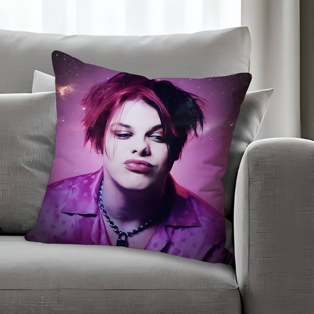 Singer YYungbluds Anime Celebrity Merchandise AllMatch Printed Pillow Case Sofa Car Office Room Decoration Protector 30x30 cm
Singer YYungbluds Anime Celebrity Merchandise AllMatch Printed Pillow Case Sofa Car Office Room Decoration Protector 30x30 cm