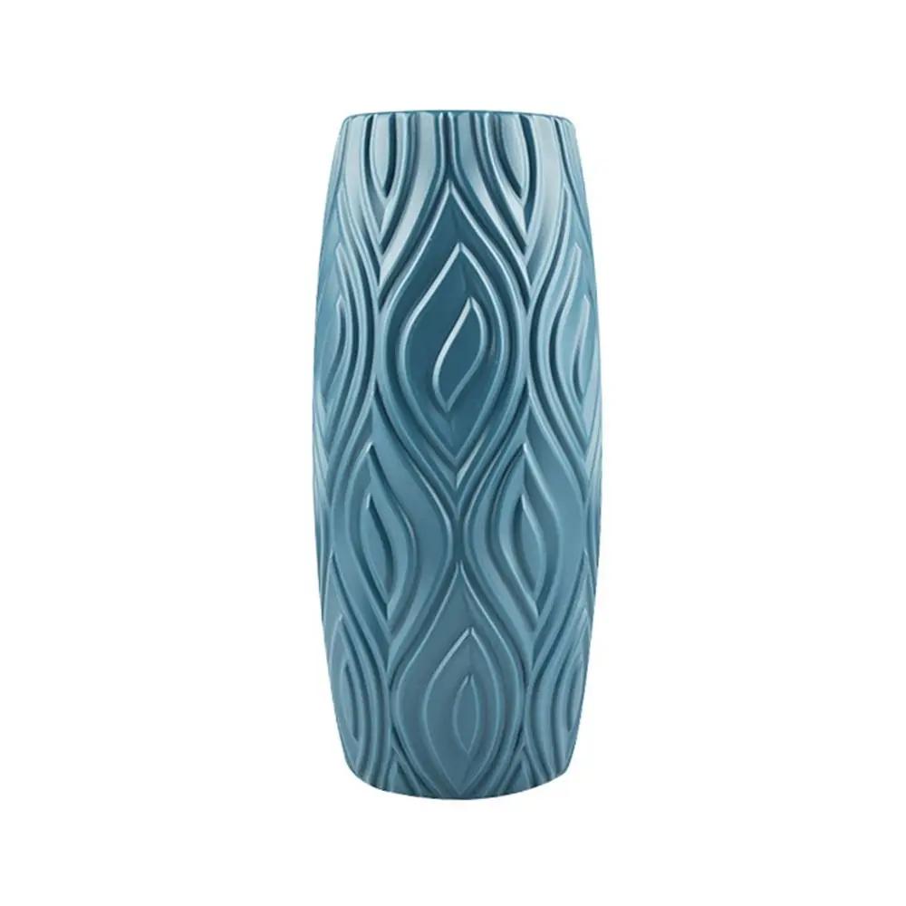 Nordic Shatterproof Imitation Glaze Vase, High Quality Plastic Flower Vase for Arrangement, Modern Home Decor Plant Pot Basket синій
Nordic Shatterproof Imitation Glaze Vase, High Quality Plastic Flower Vase for Arrangement, Modern Home Decor Plant Pot Basket синій
