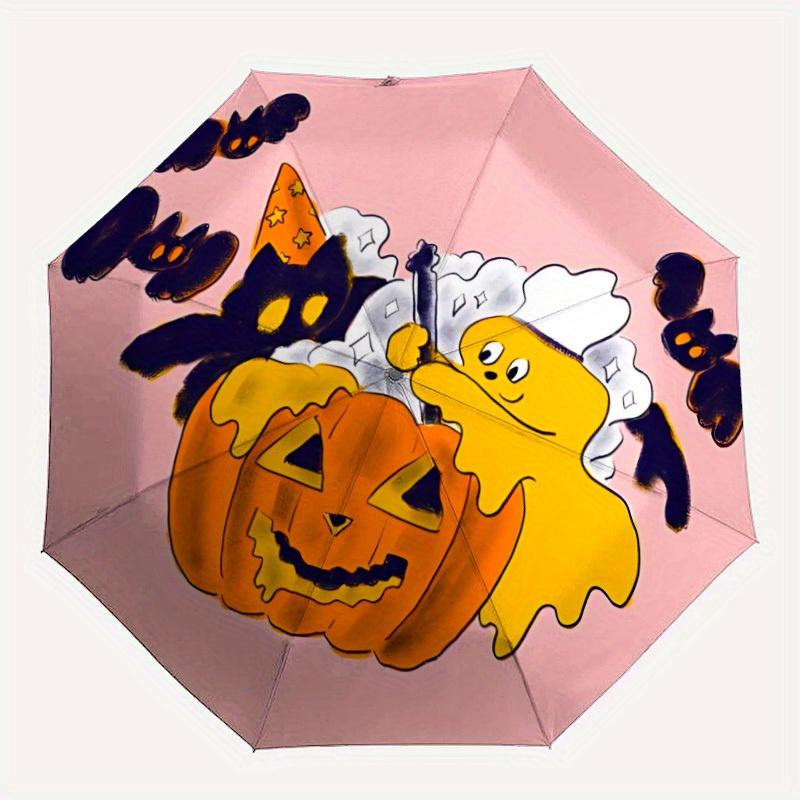 1pc Halloween PumpkinAutomatic Open/close, All-Season Portable Folding Umbrella for Friends, Travel, Everyday, Events - Compact Parasol, Out
1pc Halloween PumpkinAutomatic Open/close, All-Season Portable Folding Umbrella for Friends, Travel, Everyday, Events - Compact Parasol, Out