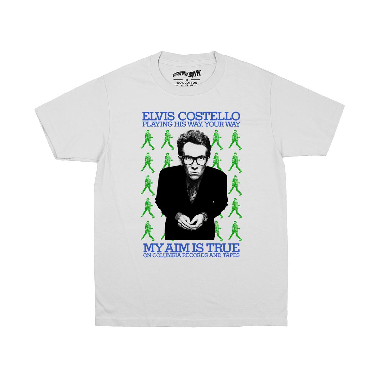 Elvis Costello TShirt My Aim Is True The Attractions Pop Rock Musician Nick Lowe Cotton Short Sleeves Unisexs Tops Loose Shirt 4XL
Elvis Costello TShirt My Aim Is True The Attractions Pop Rock Musician Nick Lowe Cotton Short Sleeves Unisexs Tops Loose Shirt 4XL