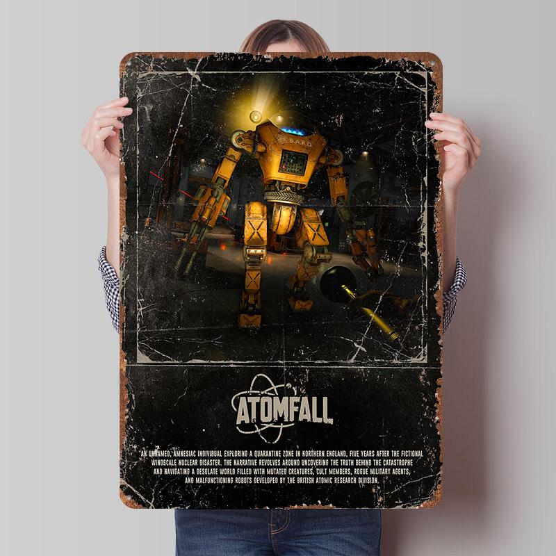 Atomfall Game Metal Poster Customized Wall Art Retro Vintage Tinplate Signs for Modern Home Decoration Luxury Garage Decorations 7.9x11.8In(20x30cm)
Atomfall Game Metal Poster Customized Wall Art Retro Vintage Tinplate Signs for Modern Home Decoration Luxury Garage Decorations 7.9x11.8In(20x30cm)