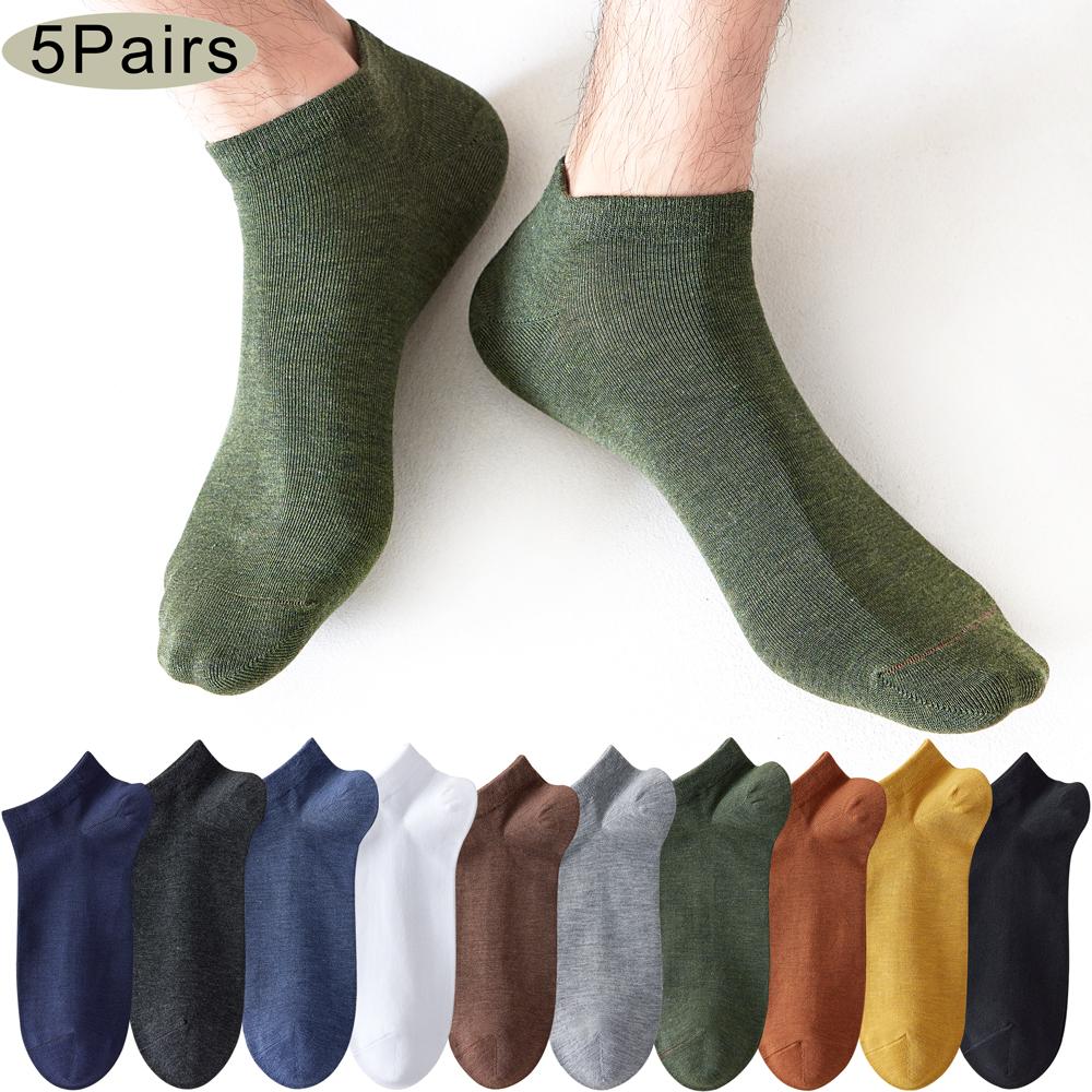 5 Pairs Spring Summer Thin Men s Bamboo Fiber Socks Short High Quality New Casual Breatheable Anti-Bacterial Man Ankle Socks Men EU39-45 US6.5-11
5 Pairs Spring Summer Thin Men s Bamboo Fiber Socks Short High Quality New Casual Breatheable Anti-Bacterial Man Ankle Socks Men EU39-45 US6.5-11