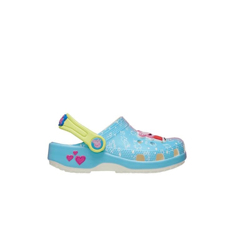 Crocs Peppa Pig x Classic Clog Toddler Blue Pink Gradient Baby Sneakers Multi 210476-90H 23-24
Crocs Peppa Pig x Classic Clog Toddler Blue Pink Gradient Baby Sneakers Multi 210476-90H 23-24