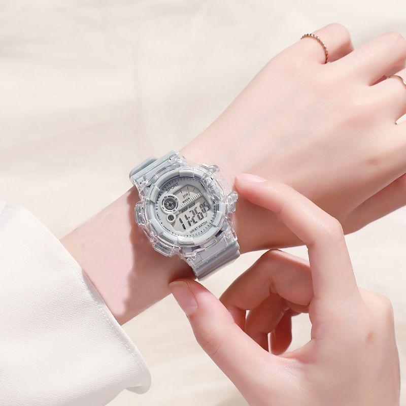 Электронные часы, прозрачный корпус, средний циферблат, студенческие часы для мужчин и женщин серый
Электронные часы, прозрачный корпус, средний циферблат, студенческие часы для мужчин и женщин серый