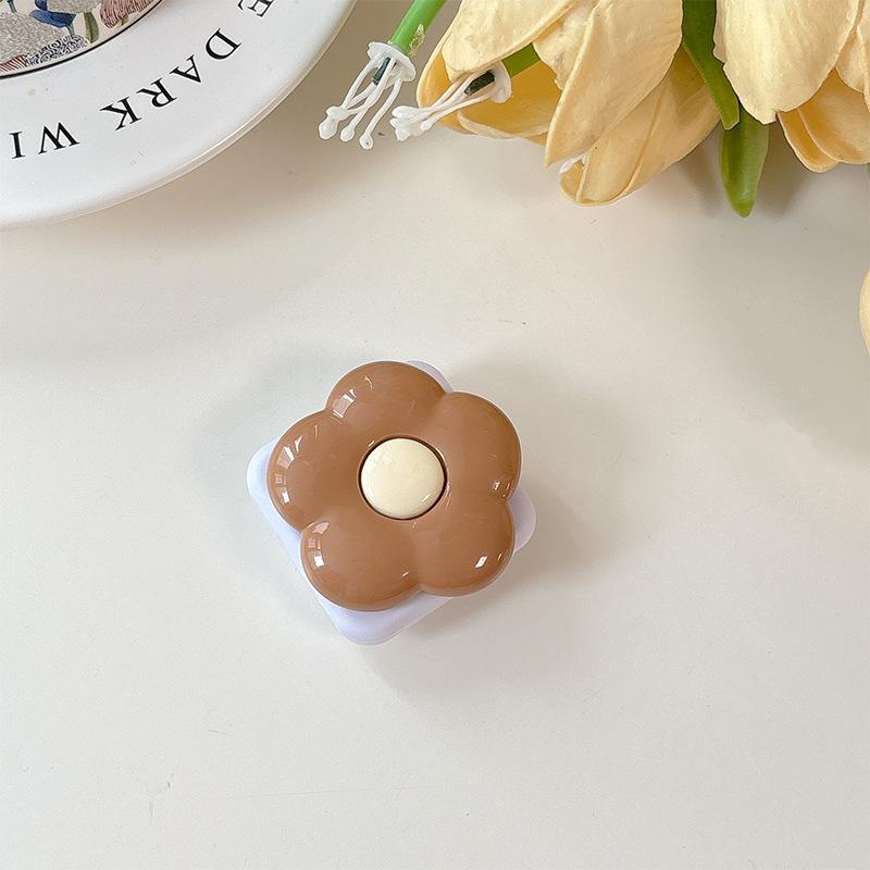Solid Color Flower Mobile Phone Airbag Bracket Mirror Sticker Flip Glass Makeup Mirror Sticker Telescopic Ring Simple
Solid Color Flower Mobile Phone Airbag Bracket Mirror Sticker Flip Glass Makeup Mirror Sticker Telescopic Ring Simple