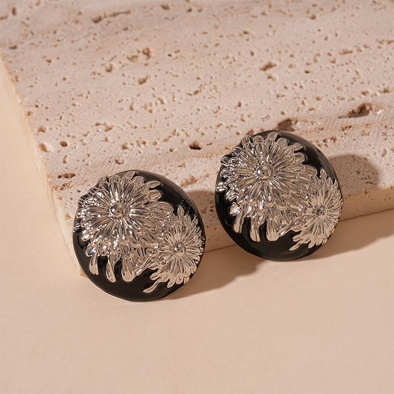Vintage Metal Daisy Flower Stud Earrings for Women Luxury Drip Oil Round Geometric Charms Earrings Party Zircon Accessories медный
Vintage Metal Daisy Flower Stud Earrings for Women Luxury Drip Oil Round Geometric Charms Earrings Party Zircon Accessories медный