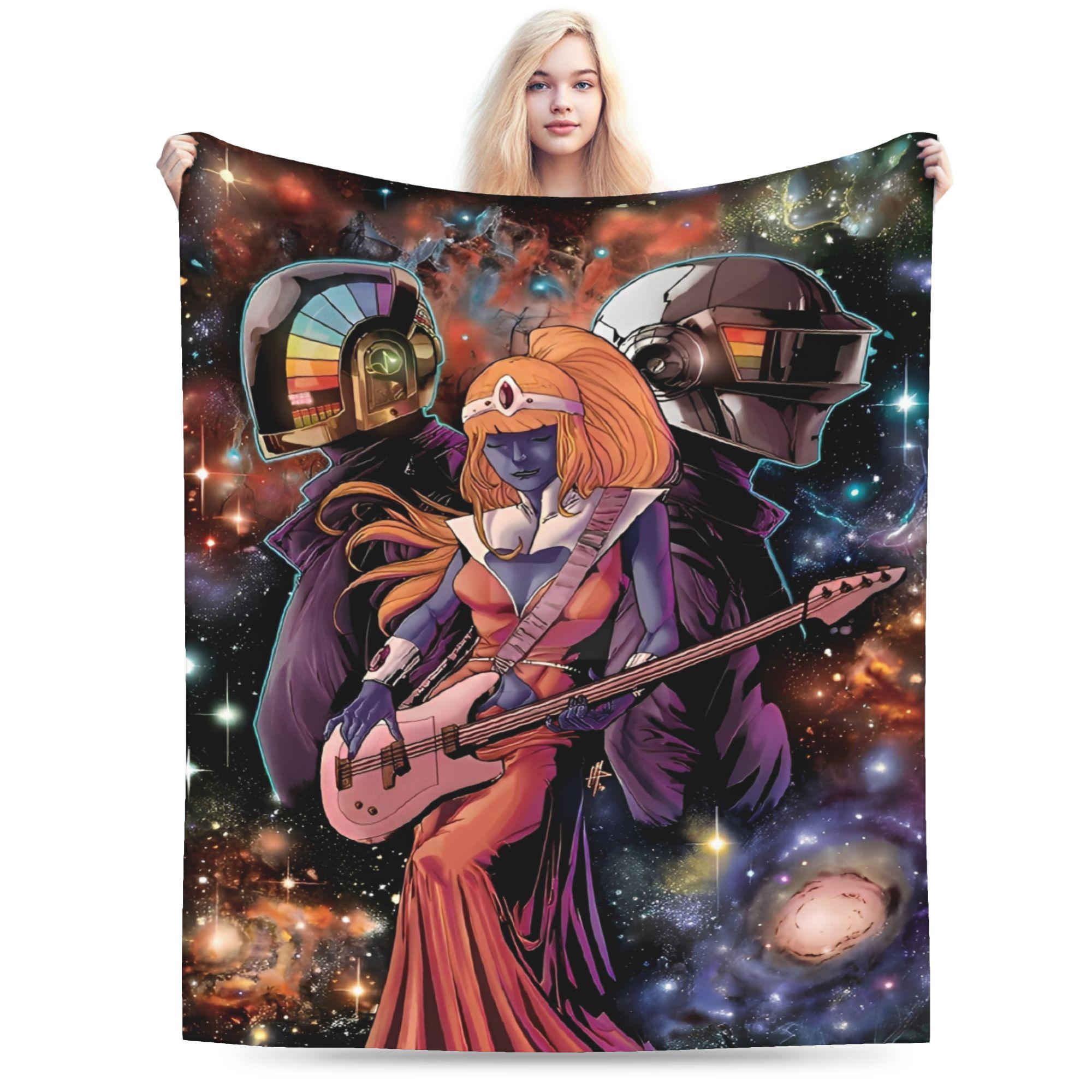 France Band D-Daft P-Punk Super Soft Blanket Travel Plush Throw Blanket Funny Living Room Flannel Bedspread Sofa Bed Cover 75x90cm
France Band D-Daft P-Punk Super Soft Blanket Travel Plush Throw Blanket Funny Living Room Flannel Bedspread Sofa Bed Cover 75x90cm