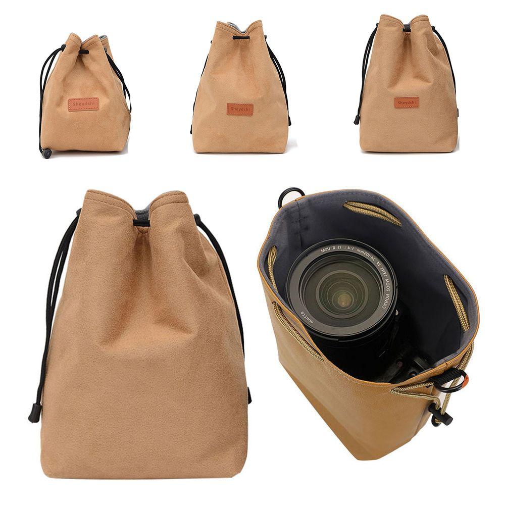 Convenient Waterproof Camera Accessories Photography Bag Lens Bag Drawstring Pouch Camera Bag
Convenient Waterproof Camera Accessories Photography Bag Lens Bag Drawstring Pouch Camera Bag