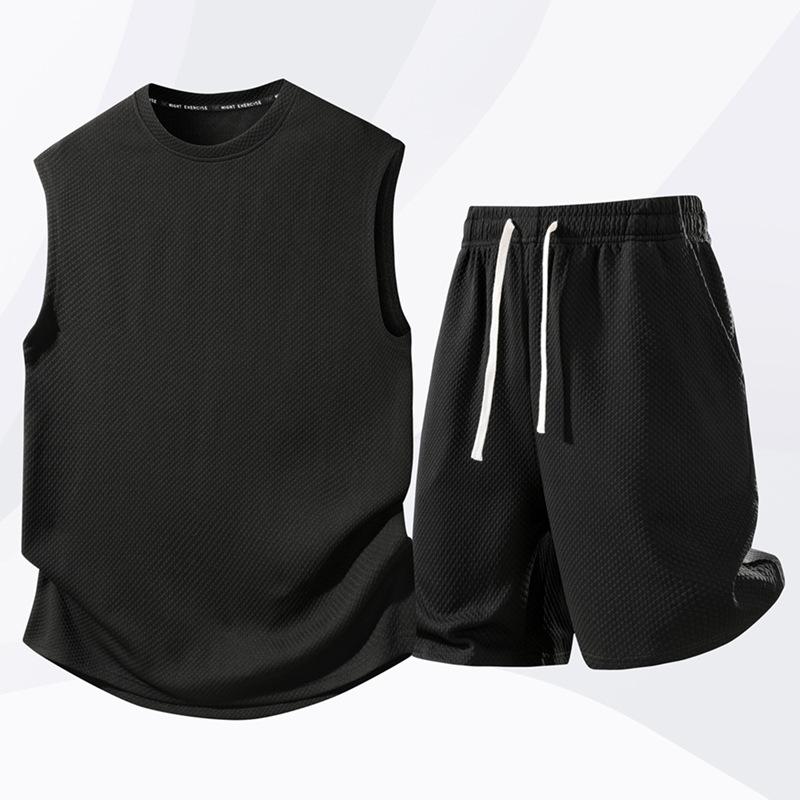 Sport Wear Loose European Size Sports Shorts, Sleeveless T-shirt, Casual Waistcoat Vest, Round Neck Bottoming Shirt L чёрный
Sport Wear Loose European Size Sports Shorts, Sleeveless T-shirt, Casual Waistcoat Vest, Round Neck Bottoming Shirt L чёрный