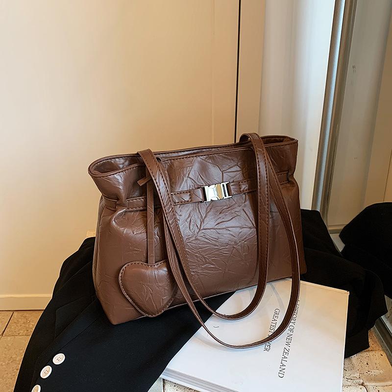 Сумка великої місткості жіноча осінньо-зимова універсальна нова повсякденна проста на плече сумка для покупок сумка-тоут для поїздок на роботу one size fits all коричневий
Сумка великої місткості жіноча осінньо-зимова універсальна нова повсякденна проста на плече сумка для покупок сумка-тоут для поїздок на роботу one size fits all коричневий