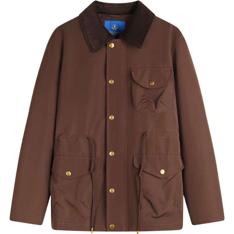 Мужская куртка в стиле амбар с лацканами от NVG·YOUNG XL
Мужская куртка в стиле амбар с лацканами от NVG·YOUNG XL