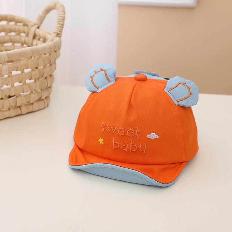Cartoon Bear Baby Baseball Hat with Ears Cute Dopamine color Infant Peaked Cap Kawaii Boy Girl Spring Summer Kid Cotton Sun Hats 45-48cm красный
Cartoon Bear Baby Baseball Hat with Ears Cute Dopamine color Infant Peaked Cap Kawaii Boy Girl Spring Summer Kid Cotton Sun Hats 45-48cm красный