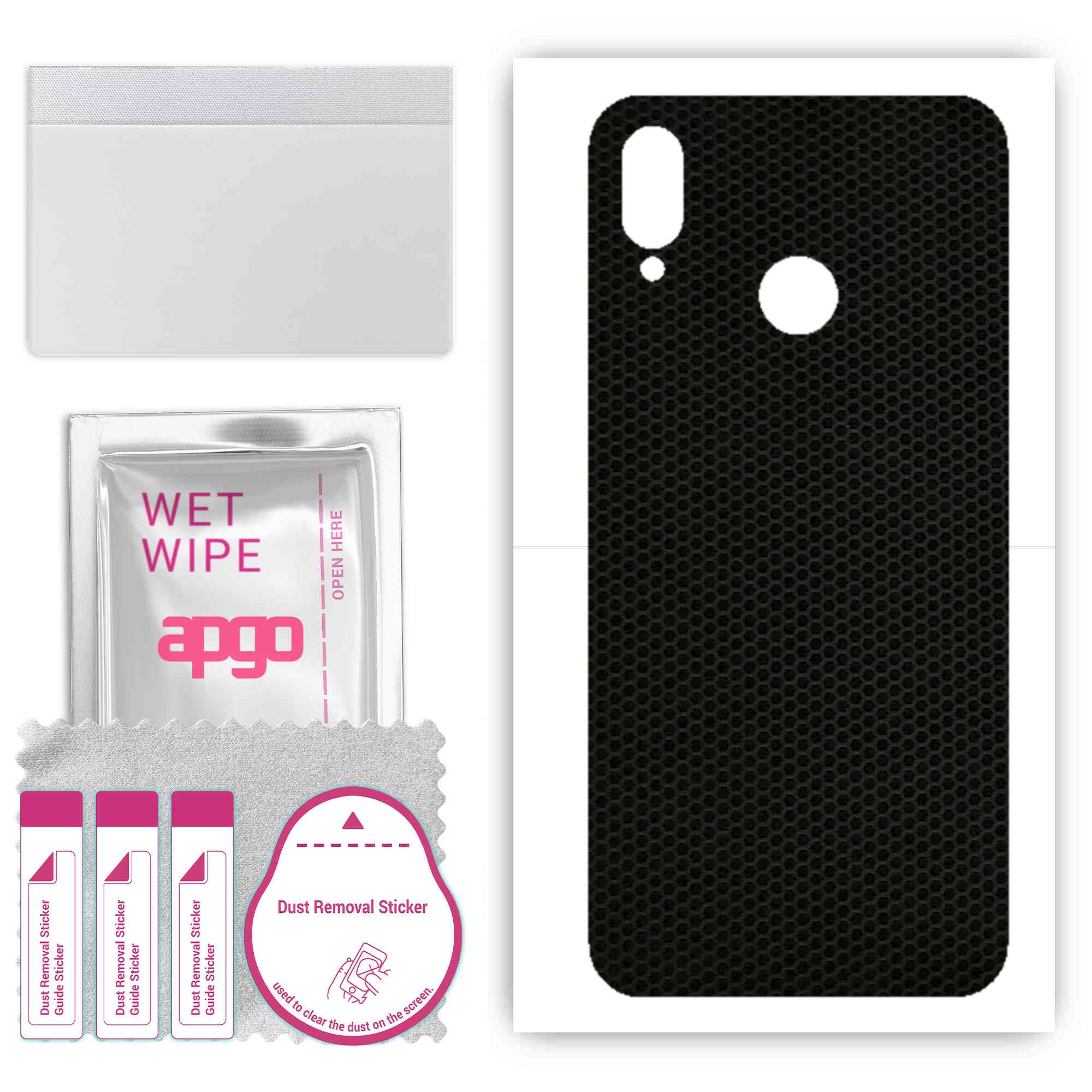 apgo Protective Skin Sticker for the back compatible with Huawei P20 lite, Wrap Film, Foil, Vinyl - Pattern Matrix
apgo Protective Skin Sticker for the back compatible with Huawei P20 lite, Wrap Film, Foil, Vinyl - Pattern Matrix