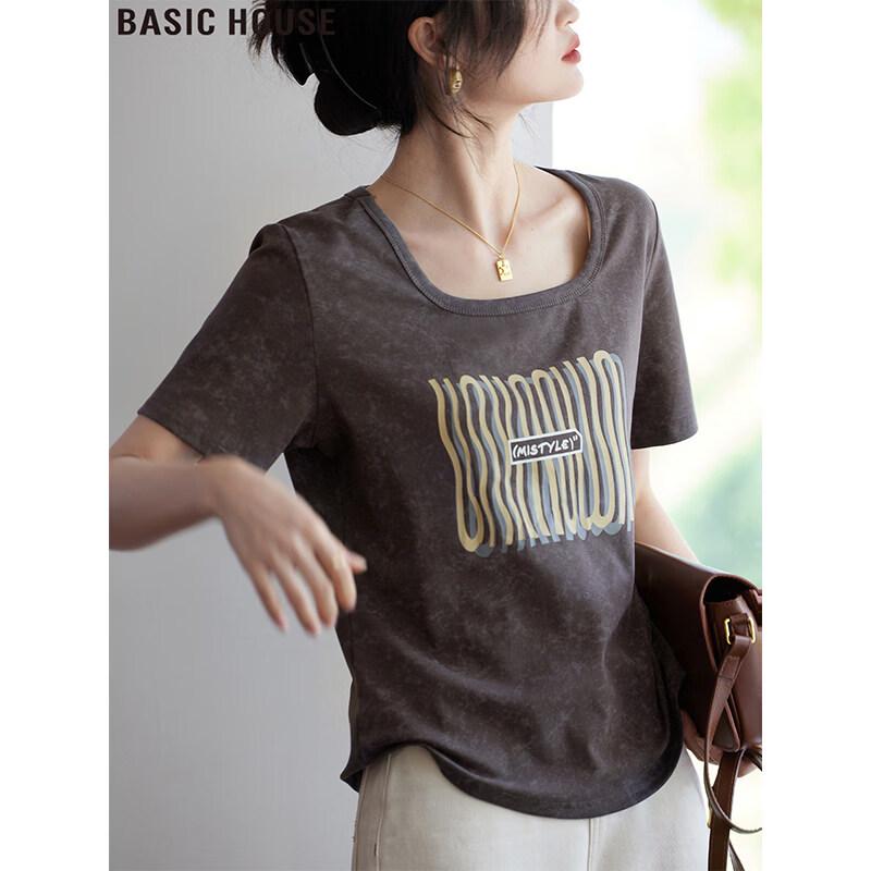 Basic House Square Neck Short Sleeve Tie-Dye T-shirt 3XL
Basic House Square Neck Short Sleeve Tie-Dye T-shirt 3XL