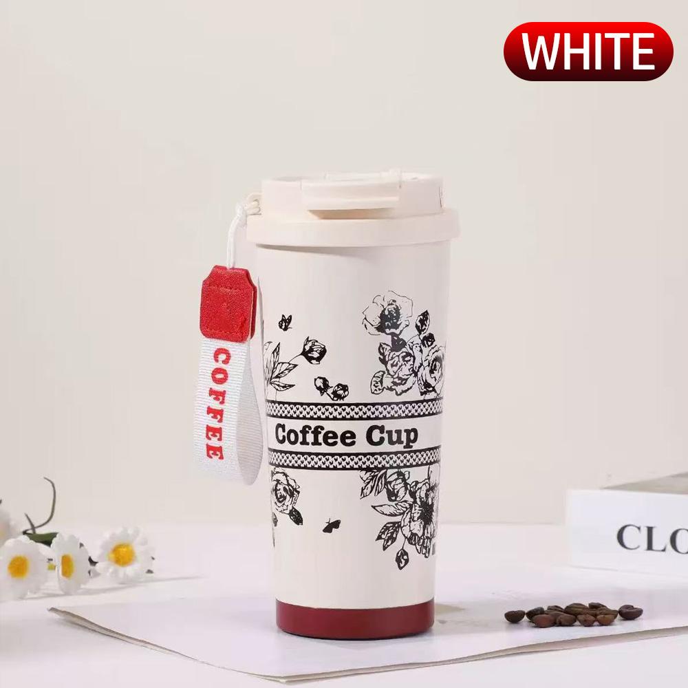 High Appearance Double Drink Insulated Coffee Mug 316 Food Grade Stainless Steel Thermal Cup with Straw Portable Car Tumbler Gif білий
High Appearance Double Drink Insulated Coffee Mug 316 Food Grade Stainless Steel Thermal Cup with Straw Portable Car Tumbler Gif білий