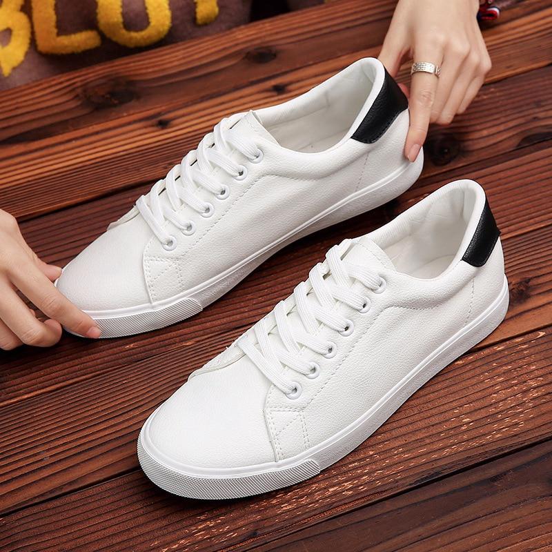 White Shoes Men Flat Casual Shoes Brand Male Soft Leather Cool Young Man Street Style Skateboard Shoes
White Shoes Men Flat Casual Shoes Brand Male Soft Leather Cool Young Man Street Style Skateboard Shoes