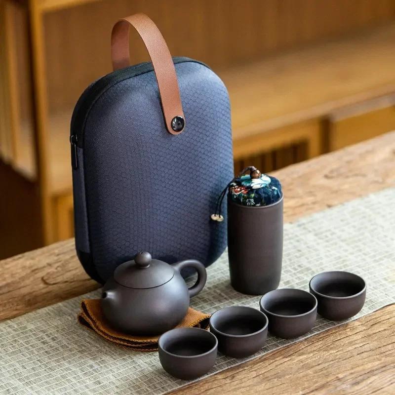 New Yixing Clay Tea Set - Complete Luxury Teaware with Teapot, Cups & Tea Tray for Home Use
New Yixing Clay Tea Set - Complete Luxury Teaware with Teapot, Cups & Tea Tray for Home Use