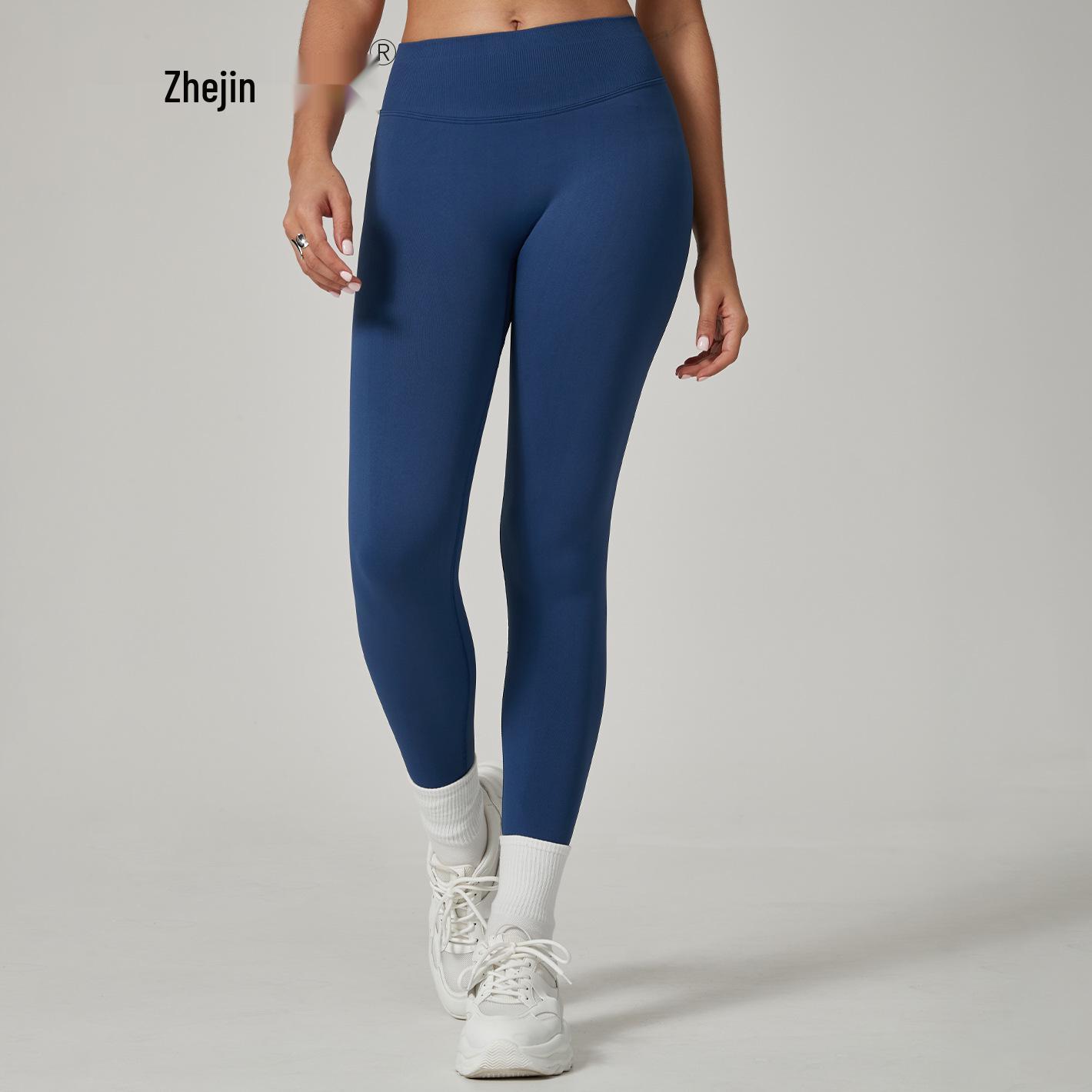 Dfyne Seamless High Waist Yoga Pants - European & American Cross-Border Peach Butt Lifting Fitness Leggings Small електричний синій колір
Dfyne Seamless High Waist Yoga Pants - European & American Cross-Border Peach Butt Lifting Fitness Leggings Small електричний синій колір