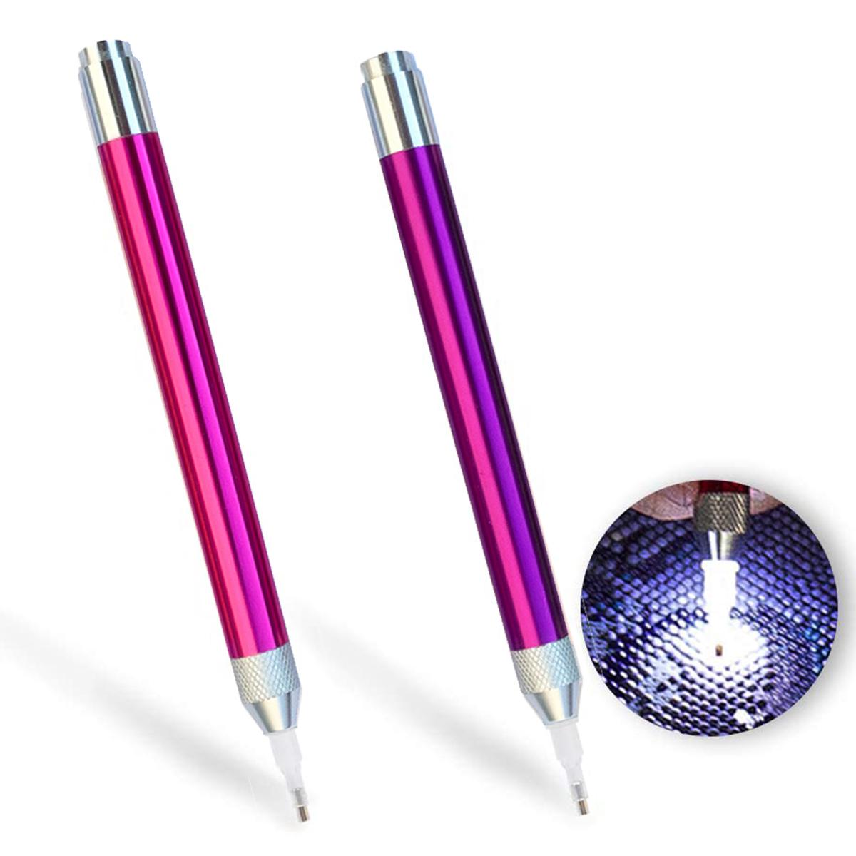 2pcs/Set 5D Diamond Painting Lighting Point Drill Pen Square/Round Drill DIY Portable Diamond Painting Drawing Tool 15.7cm
2pcs/Set 5D Diamond Painting Lighting Point Drill Pen Square/Round Drill DIY Portable Diamond Painting Drawing Tool 15.7cm