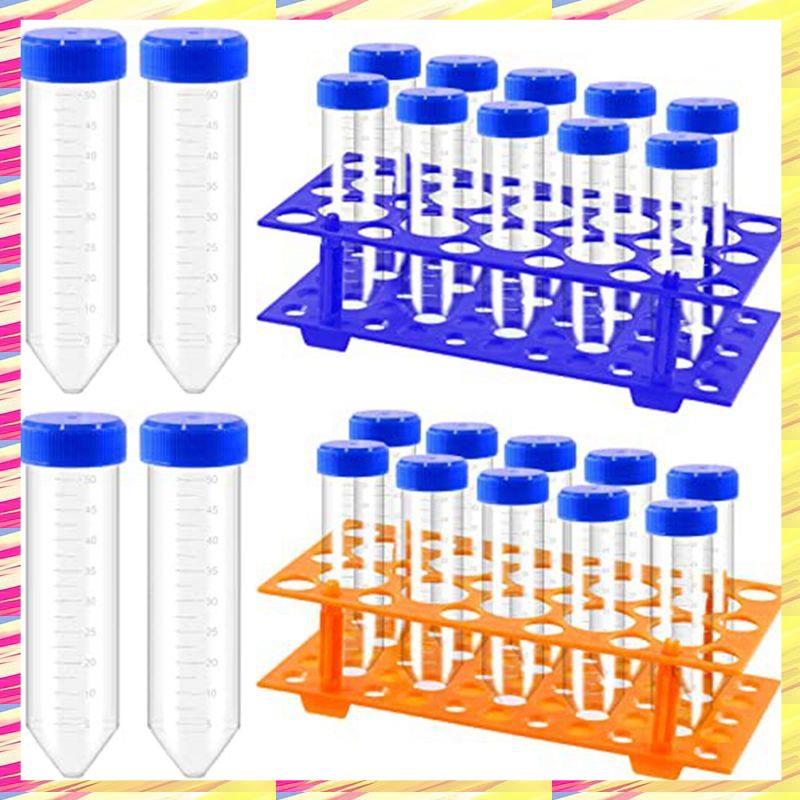 ABJJ 27Pcs 50ML Conical Centrifuge Tubes 28 Well Centrifuge Tube Holder Set Kit Detachable Plastic Stand For Laboratory B
ABJJ 27Pcs 50ML Conical Centrifuge Tubes 28 Well Centrifuge Tube Holder Set Kit Detachable Plastic Stand For Laboratory B