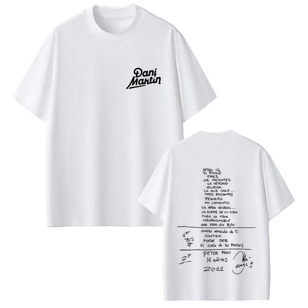 Dani Martin Pequeno Graphic Tshirt 2026 Mens Womens Fashion Pop Music Streetwear Male Casual Soft Cotton Shortsleeved Tops S
Dani Martin Pequeno Graphic Tshirt 2026 Mens Womens Fashion Pop Music Streetwear Male Casual Soft Cotton Shortsleeved Tops S
