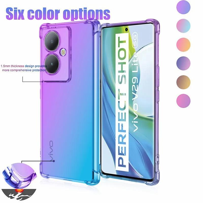 Shockproof Gradient Airbag TPU Case for Vivo Y36 Y27 Y78 X90 Pro Plus V29 Lite 5G 4G Protective Luxury Rhinestone Colorful Cover
Shockproof Gradient Airbag TPU Case for Vivo Y36 Y27 Y78 X90 Pro Plus V29 Lite 5G 4G Protective Luxury Rhinestone Colorful Cover