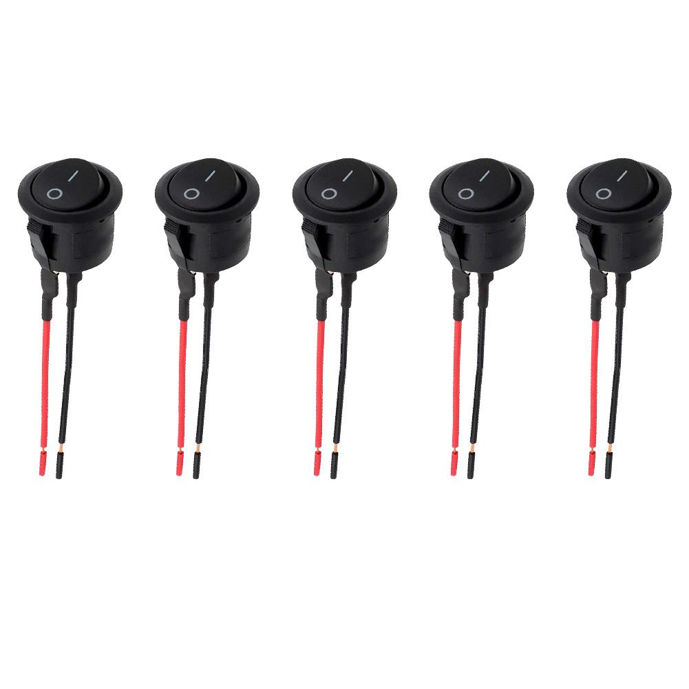 12V Rocker Switch ON OFF Push Button Switch Embedded Design High Universality Nylon Material Silver Plated Brass Terminals China Mainland
12V Rocker Switch ON OFF Push Button Switch Embedded Design High Universality Nylon Material Silver Plated Brass Terminals China Mainland