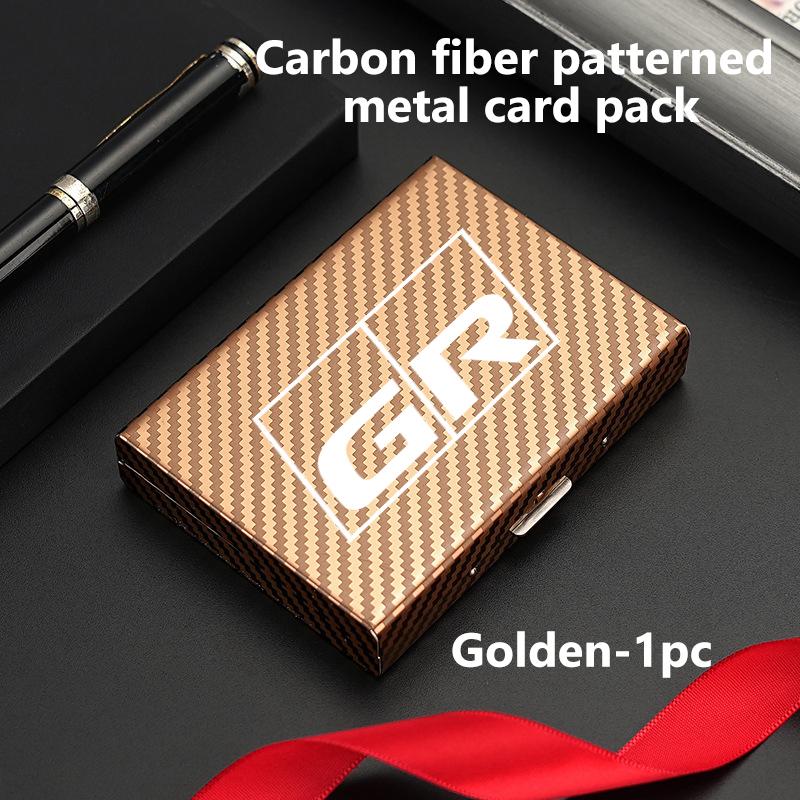 Creative Business Card Case Cover Metal Credit Card Wallet Holder Box ID Card Holder For Toyota Crown GR Corolla YARIS Auris
Creative Business Card Case Cover Metal Credit Card Wallet Holder Box ID Card Holder For Toyota Crown GR Corolla YARIS Auris