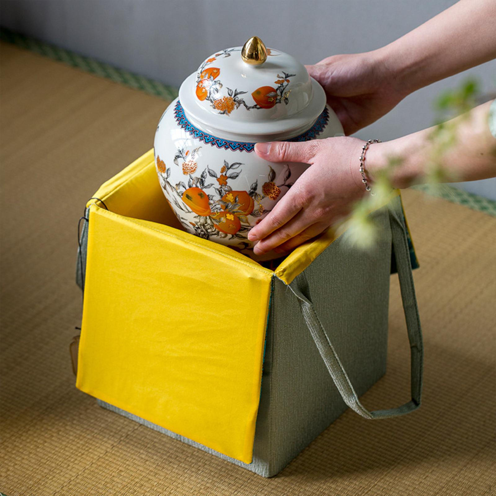 Ceramic Ginger Jar Decorative Flower Vase Tea Storage Tank Collection Classical M
Ceramic Ginger Jar Decorative Flower Vase Tea Storage Tank Collection Classical M