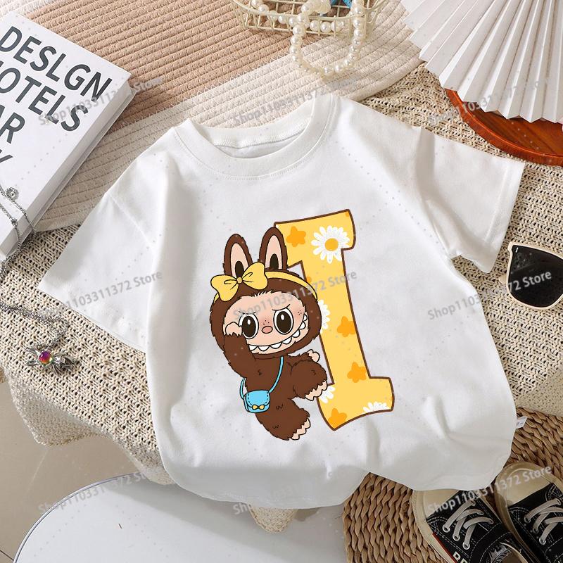 Футболка Labubu с принтом букв от A до Z, с коротким рукавом, одежда для мальчиков и девочек, модная, из хлопка, детская одежда, кавайная, для малышей, топы на день рождения 130
Футболка Labubu с принтом букв от A до Z, с коротким рукавом, одежда для мальчиков и девочек, модная, из хлопка, детская одежда, кавайная, для малышей, топы на день рождения 130