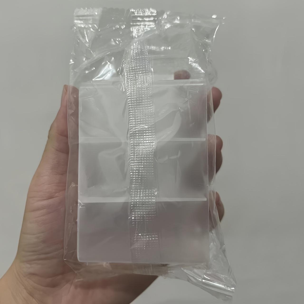 1 Transparent Wall-mounted Three-compartment Storage Box - Non-punching Self-adhesive Storage Box, Suitable for Makeup Brushes, Lipstick, Pens.
1 Transparent Wall-mounted Three-compartment Storage Box - Non-punching Self-adhesive Storage Box, Suitable for Makeup Brushes, Lipstick, Pens.