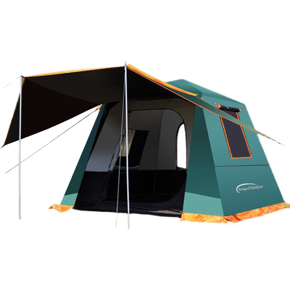 Fengzel Outdoor One Touch Dome Легко устанавливается для сопротивления давлению воды, непромокаемый и черный, блокирующий УФ-излучение алюминий для палатки с передним навесом
Fengzel Outdoor One Touch Dome Легко устанавливается для сопротивления давлению воды, непромокаемый и черный, блокирующий УФ-излучение алюминий для палатки с передним навесом