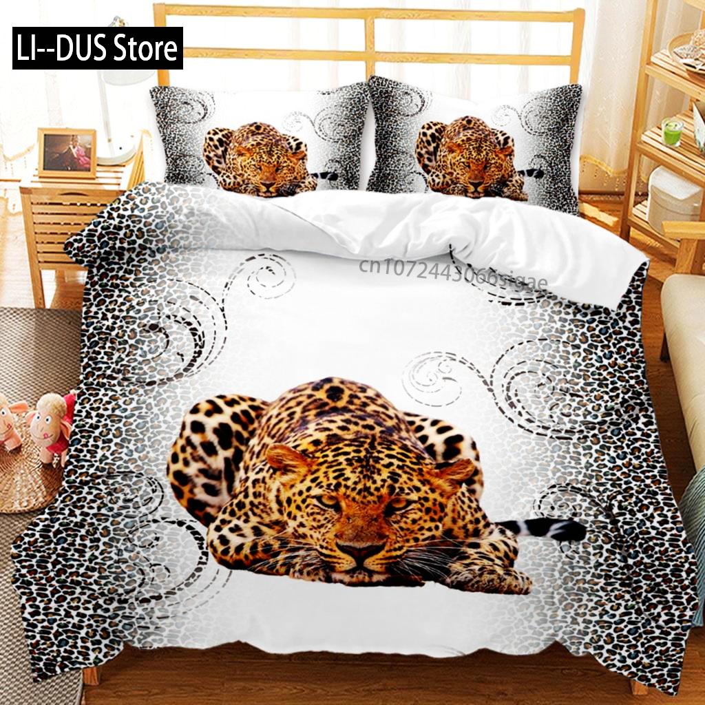 Comforter Leopard Microfiber Cheetah African Animals Bedding Set Outer Space Pattern For Boys Men Double Queen King Size Comforter (quilt)-EU Single(135*200cm)3pcs
Comforter Leopard Microfiber Cheetah African Animals Bedding Set Outer Space Pattern For Boys Men Double Queen King Size Comforter (quilt)-EU Single(135*200cm)3pcs
