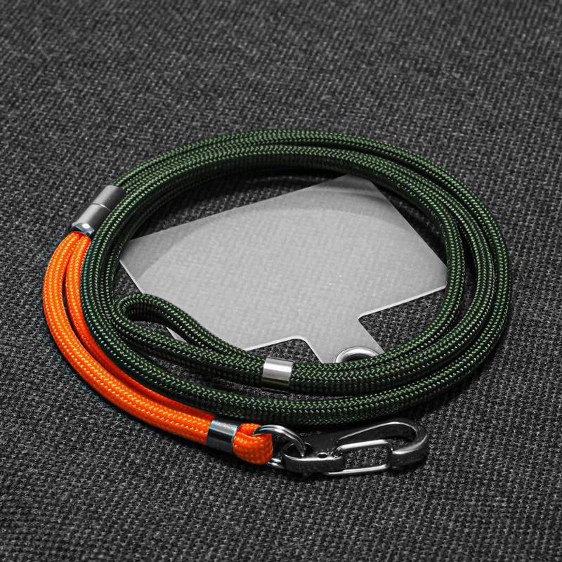 Long Hanging Neck Outdoor Nylon Climbing Rope Lanyard Bold Pendant Phone Universal with Fixed Clip Lanyard Mobile Phone Lanyard
Long Hanging Neck Outdoor Nylon Climbing Rope Lanyard Bold Pendant Phone Universal with Fixed Clip Lanyard Mobile Phone Lanyard
