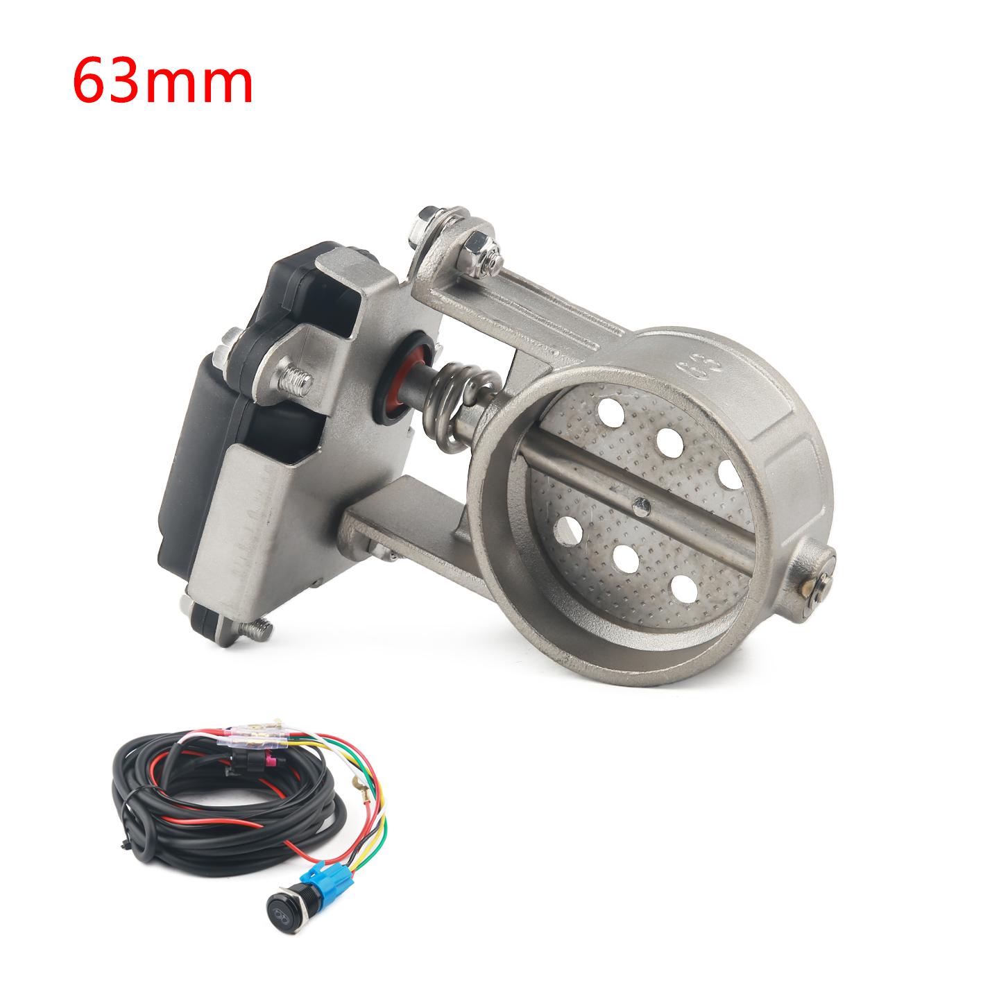 Car/Motorcycle Exhaust Pipe System Locomotive Soundproof Stainless Steel Valve Electronic Switch Button Control 51/60/63/70/76m 63MM
Car/Motorcycle Exhaust Pipe System Locomotive Soundproof Stainless Steel Valve Electronic Switch Button Control 51/60/63/70/76m 63MM