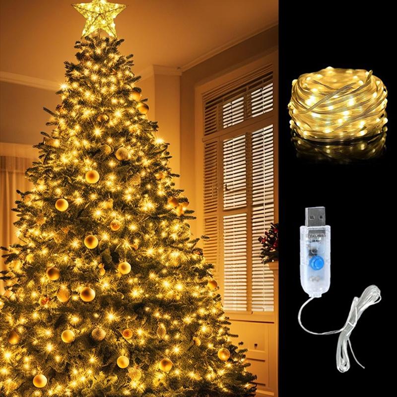 5/10M Christmas LED Leather Cord Lights Fairy Lights Garland Christmas Tree Decorations for Home 2026 Navidad Noel New Year 2026 5M 50LED
5/10M Christmas LED Leather Cord Lights Fairy Lights Garland Christmas Tree Decorations for Home 2026 Navidad Noel New Year 2026 5M 50LED
