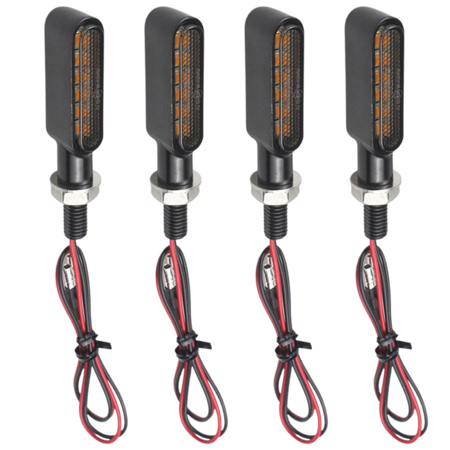 RYOTBASE Motorcycle Turn Signal LED Blinker Motorcycle Small High Visibility High Brightness Safety 8M Smoke Amber Universal 12V Waterproof Moped
RYOTBASE Motorcycle Turn Signal LED Blinker Motorcycle Small High Visibility High Brightness Safety 8M Smoke Amber Universal 12V Waterproof Moped
