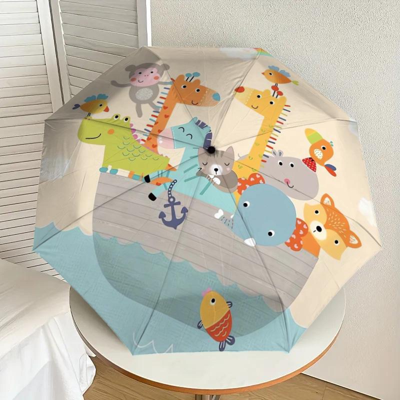1pc Noah s Ark Animals Umbrella with Plastic Handle,Suitable for All Seasons Home Travel Outdoor UmbrellaDD335
1pc Noah s Ark Animals Umbrella with Plastic Handle,Suitable for All Seasons Home Travel Outdoor UmbrellaDD335