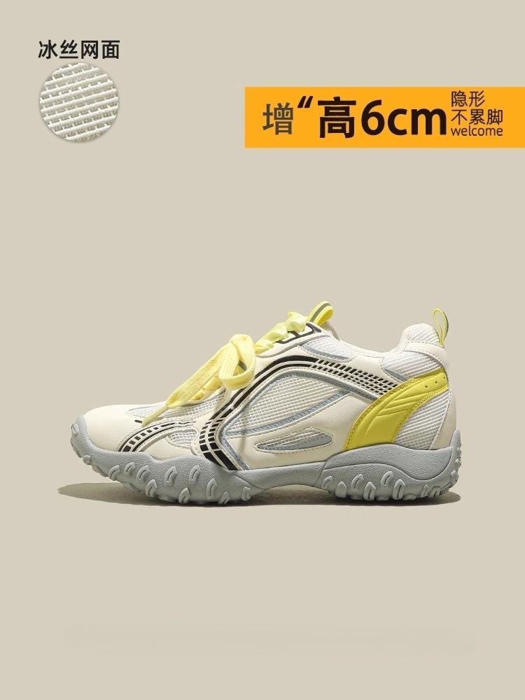Mesh German training shoes women s inner height increase 2025 new summer little white shoes sports leisure breathable thick-soled Forrest Gump shoes 35 жёлтый
Mesh German training shoes women s inner height increase 2025 new summer little white shoes sports leisure breathable thick-soled Forrest Gump shoes 35 жёлтый