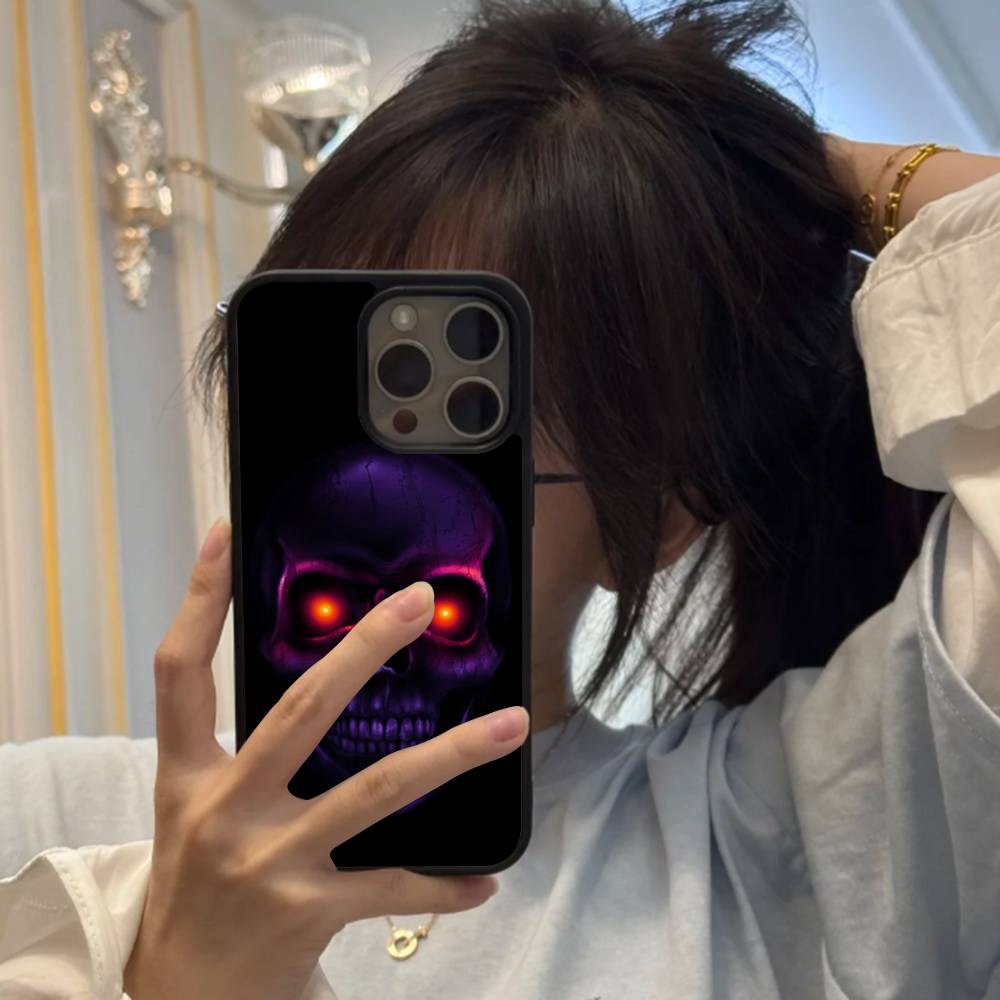 Terror Black Skull For iphone 11 12 13 14 15 Pro Max 17 16 Plus Hard PC+TPU Back Cover iPhone 17 Air
Terror Black Skull For iphone 11 12 13 14 15 Pro Max 17 16 Plus Hard PC+TPU Back Cover iPhone 17 Air