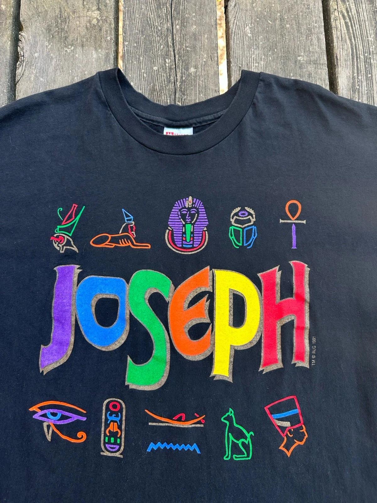 Винтажная футболка Joseph And The Amazing Technicolor Dreamcoat Мужская XL Рекламная 90-х 4XL
Винтажная футболка Joseph And The Amazing Technicolor Dreamcoat Мужская XL Рекламная 90-х 4XL