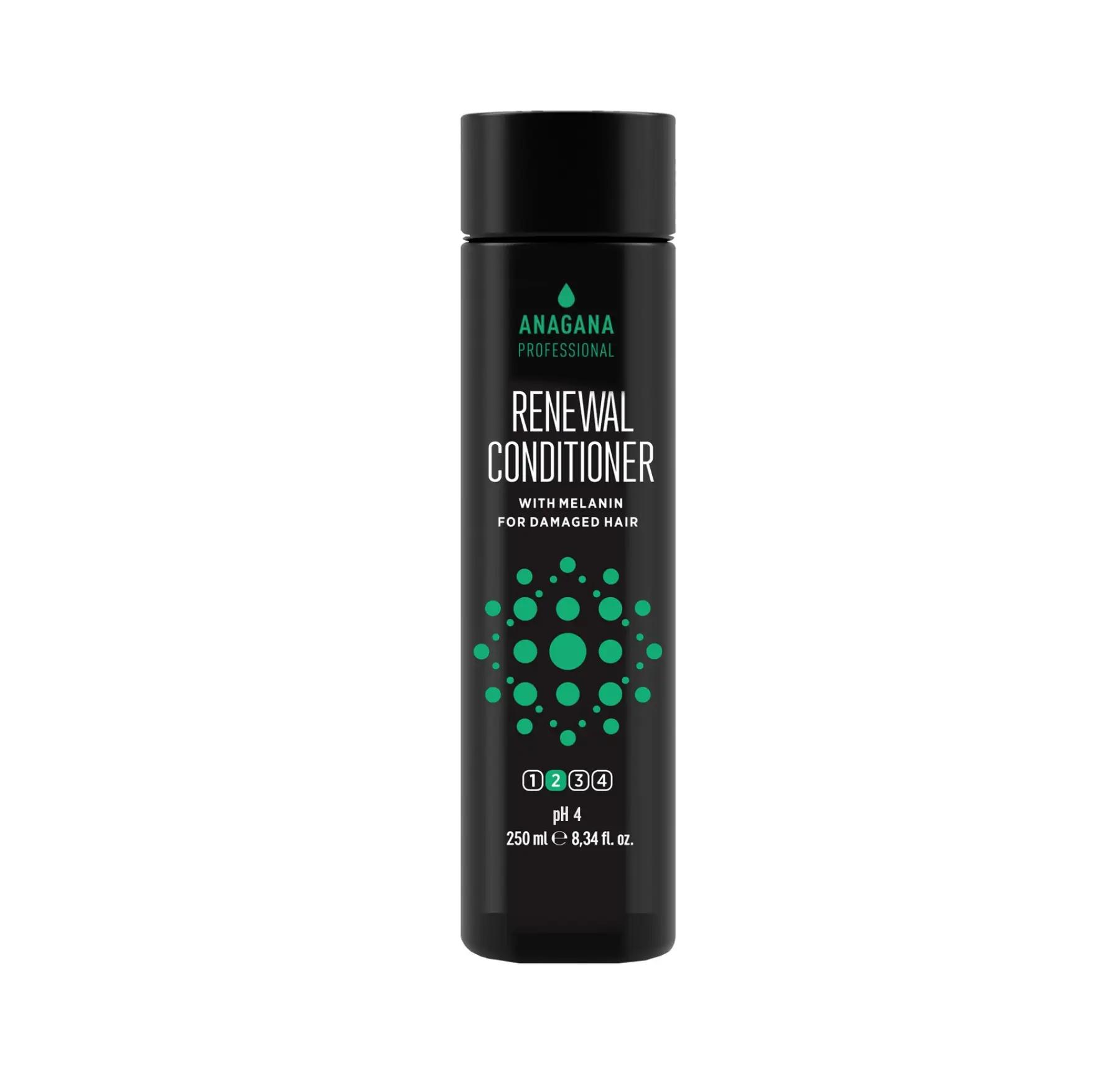 Кондиціонер Відновлення з меланіном для пошкодженого волосся Renewal Conditioner ANAGANA 250 мл
Кондиціонер Відновлення з меланіном для пошкодженого волосся Renewal Conditioner ANAGANA 250 мл