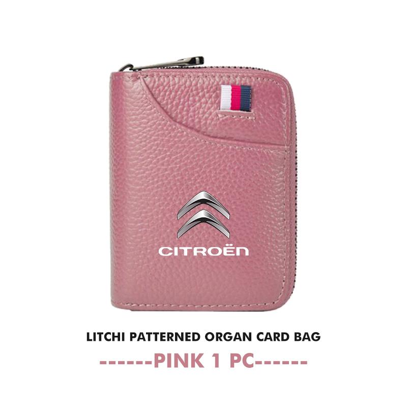 Card Holder Leather Portable Wallet Anti-Theft Lychee Wallet For Citroen C5 C1 C2 C6 C4L DS3 DS4 DS5 C-Elysee Grand Berlingo
Card Holder Leather Portable Wallet Anti-Theft Lychee Wallet For Citroen C5 C1 C2 C6 C4L DS3 DS4 DS5 C-Elysee Grand Berlingo