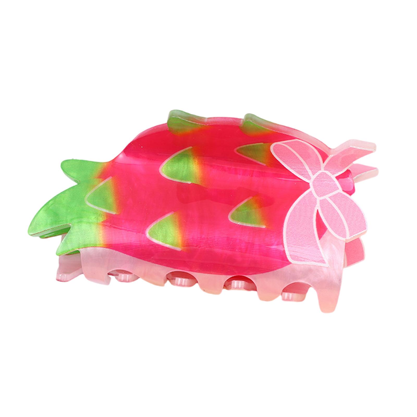 Fashionable Acrylic Hair Claw Clip Fruit Theme Design Hair Clamp Spring Hair Holder For Women Daily and Vacation Wear
Fashionable Acrylic Hair Claw Clip Fruit Theme Design Hair Clamp Spring Hair Holder For Women Daily and Vacation Wear