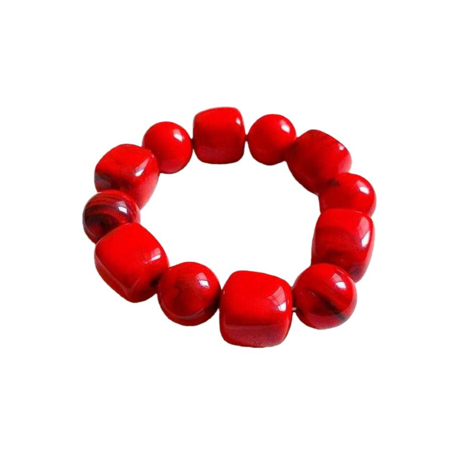Acrylic beaded bracelet, dopamine ins bracelet, irregular geometric elastic jewelry for women
Acrylic beaded bracelet, dopamine ins bracelet, irregular geometric elastic jewelry for women