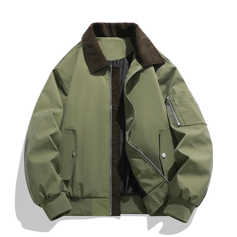 Men s Corduroy Color-Blocked Lapel Jacket 3XL армія зелений колір
Men s Corduroy Color-Blocked Lapel Jacket 3XL армія зелений колір