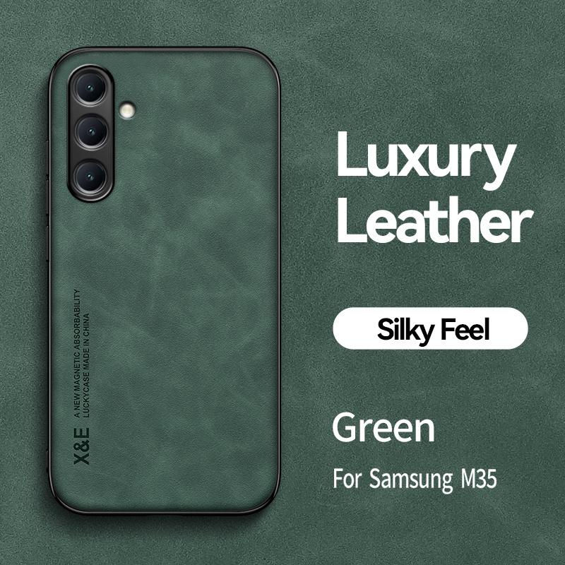 Чехол для Samsung Galaxy M35 5G Кожаный Чехол с Магнитным Автодержателем для Телефона для Sumsung M35 M 35 SM-M356B Мягкий Бампер Задняя Крышка For Galaxy M35
Чехол для Samsung Galaxy M35 5G Кожаный Чехол с Магнитным Автодержателем для Телефона для Sumsung M35 M 35 SM-M356B Мягкий Бампер Задняя Крышка For Galaxy M35